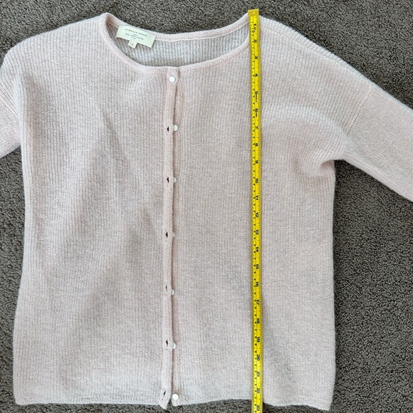 Sezane Gaspard Cardigan Powder Pink - Picture 4 of 5